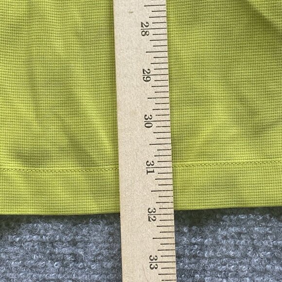 Tommy Bahama Shirt Mens XL Green Textured Silk Short Sleeve Button Up Vacay - Picture 11 of 12